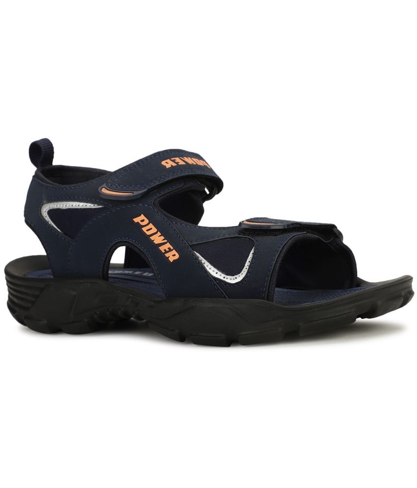     			Power by BATA - Navy Men's Floater Sandals