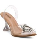 Gnist Beige Women's Sandal Heels