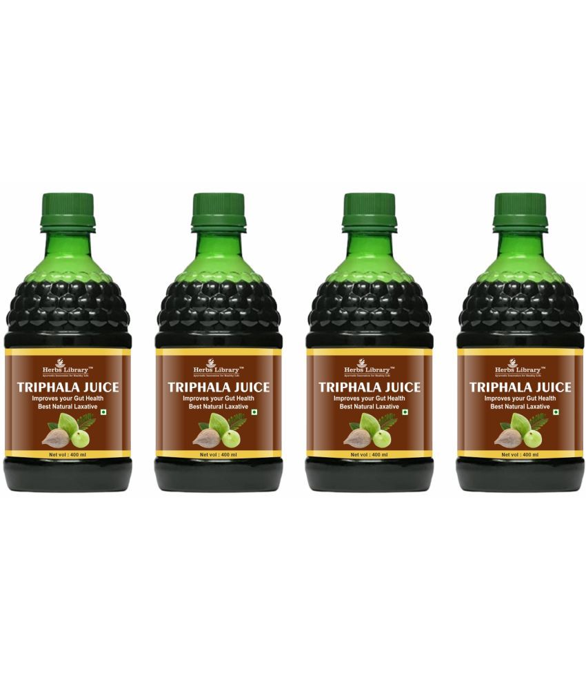     			Herbs Library  Triphala  Vegetable Juice 400 ml Pack of 4