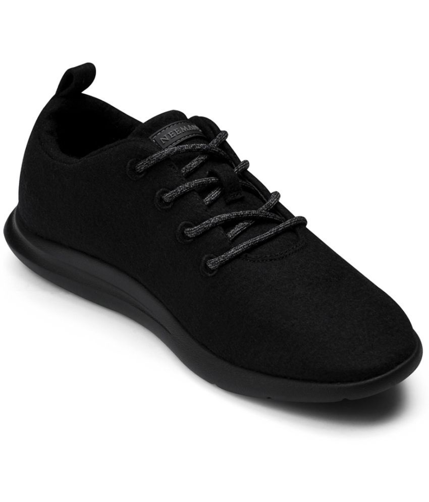     			Neemans Black Women's Sneakers