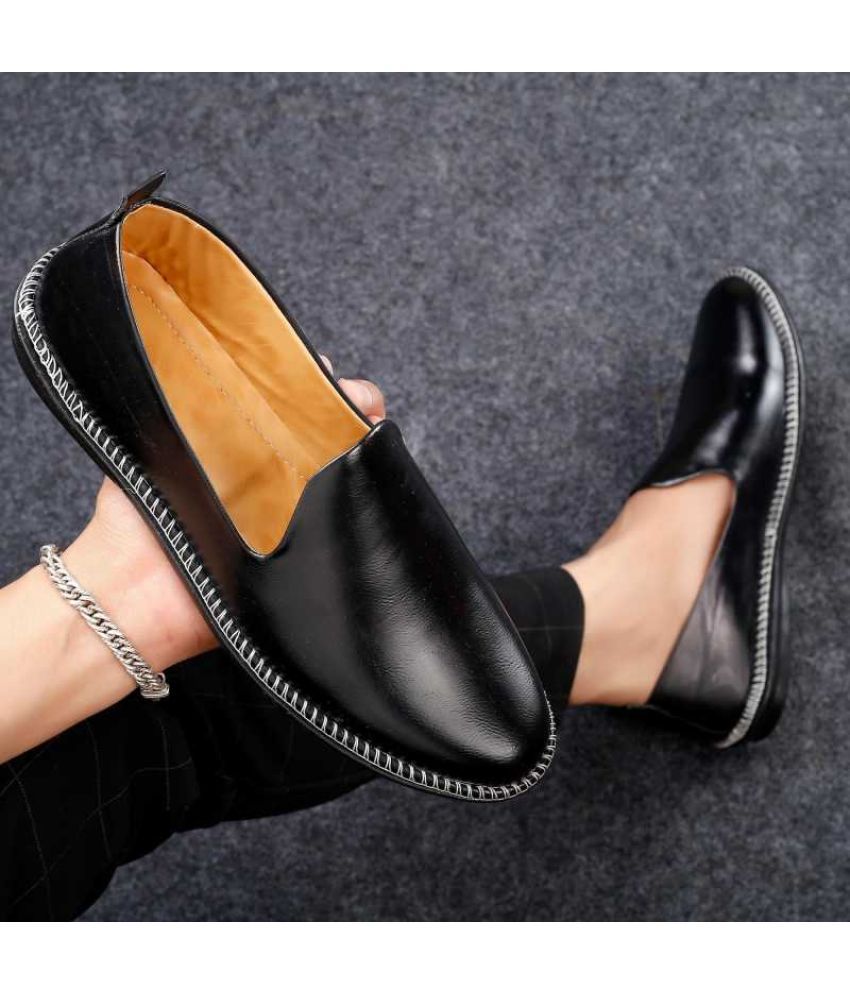     			Akiko Black Men's Designer Shoes