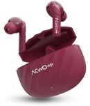 ACwO DwOTS 525 TWS Earbuds, 52Hrs Playback, BasS BooM X Drivers, Quad Mic ENC Technology, Dedicated Bass Mode, Fast Charging (Sienna Red)