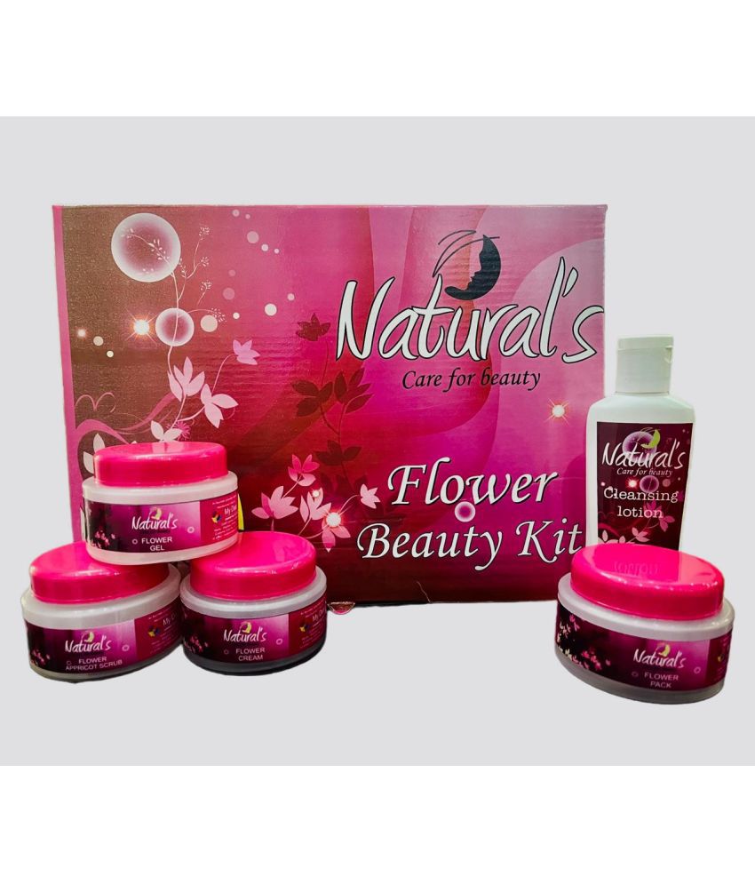     			Natural's care for beauty 3 Times Use Facial Kit For All Skin Type Floral 1 ( Pack of 1 )