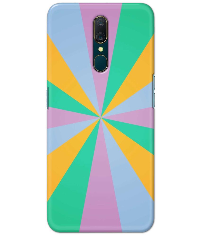     			Tweakymod Multicolor Printed Back Cover Polycarbonate Compatible For OPPO A9 ( Pack of 1 )