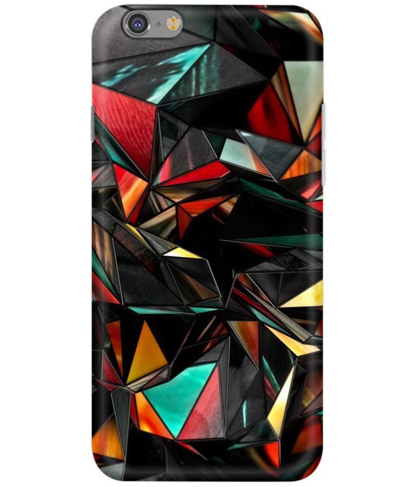     			Tweakymod Multicolor Printed Back Cover Polycarbonate Compatible For APPLE IPHONE 6 ( Pack of 1 )