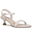 Bata Beige Women's Sandal Heels