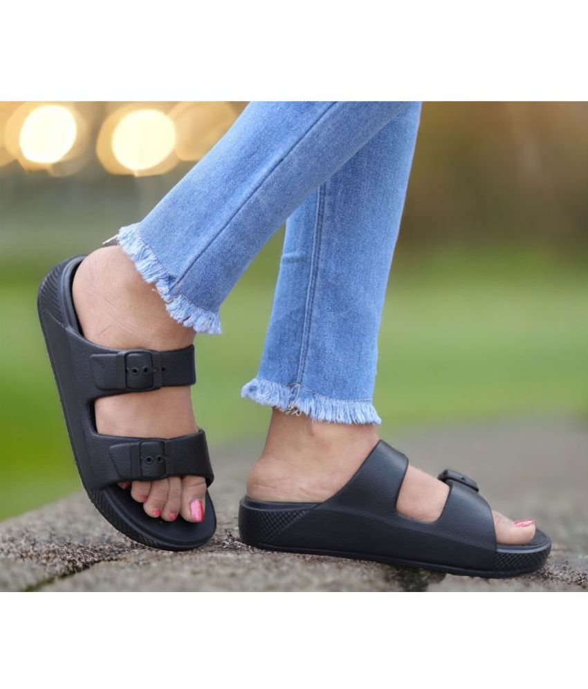     			Aadi Black Women's Slide