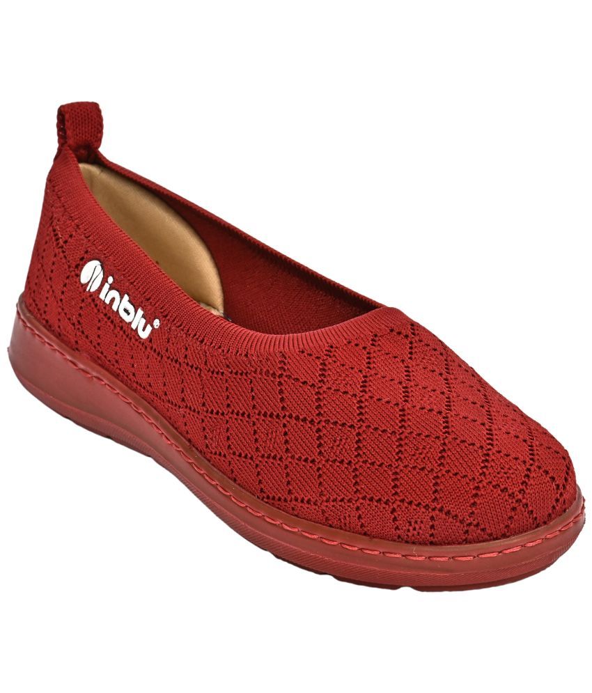     			Inblu Maroon Women's Slip On