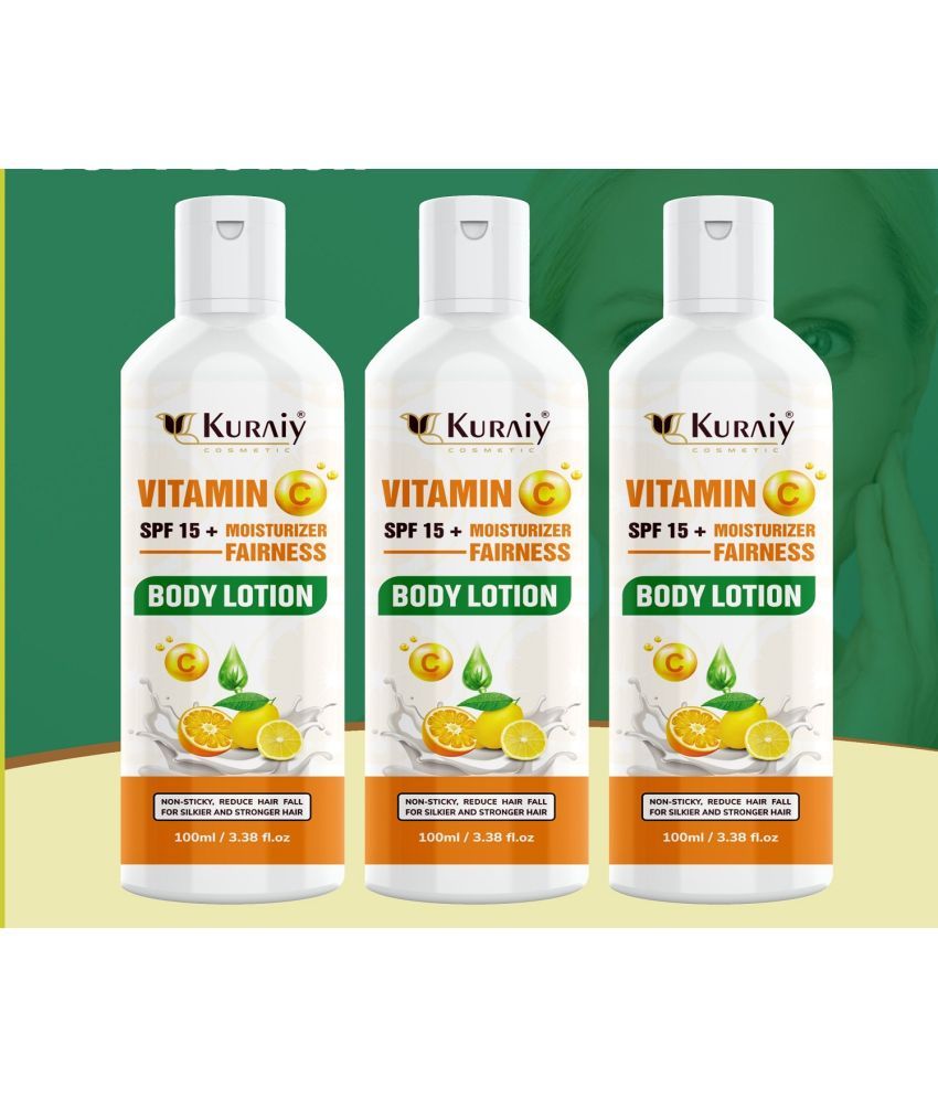     			KURAIY Fairness Lotion For All Skin Type 300 ml ( Pack of 3 )