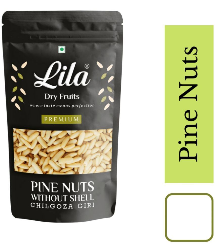     			Lila Dry Fruits Pine Nuts(Chilgoza) 100 gm Pouch