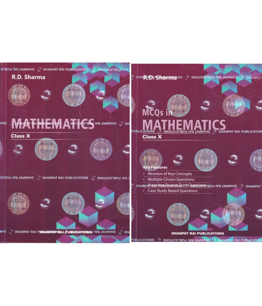     			Mathematics class 10th and MCQs - by R.D. Sharma (2024-25 Examination) Paperback – 11 January 2024
