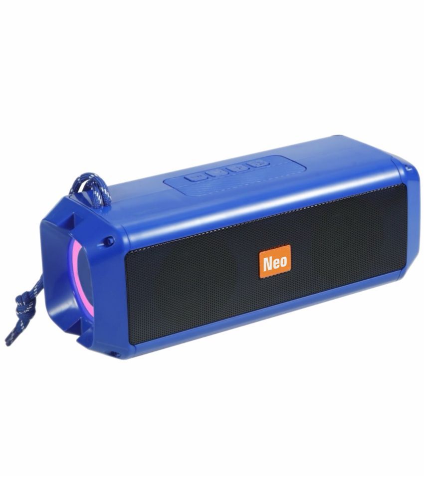     			Neo M415 10 W Bluetooth Speaker Bluetooth v5.0 with USB Playback Time 4 hrs Blue