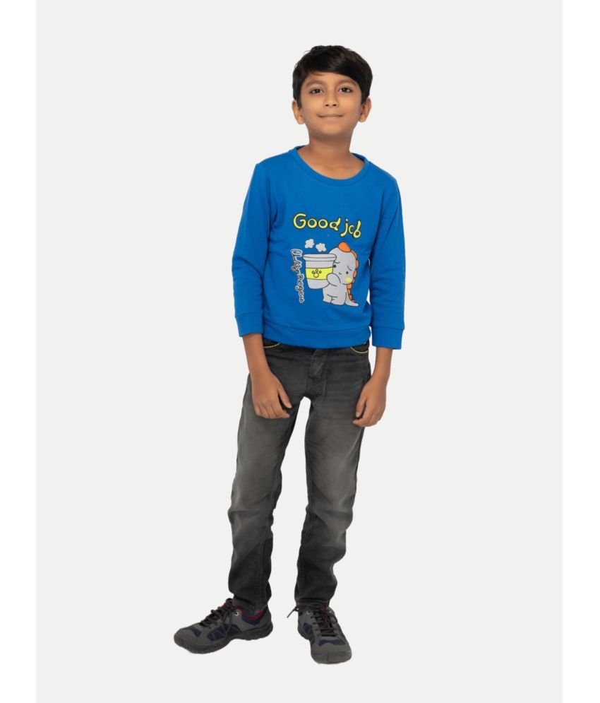     			Radprix Blue Cotton Blend Boys Sweatshirt ( Pack of 1 )