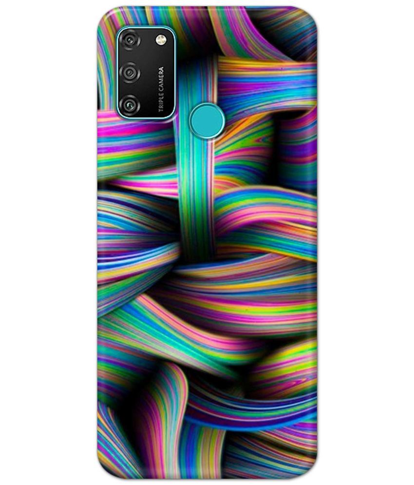     			Tweakymod Multicolor Printed Back Cover Polycarbonate Compatible For Honor 9A ( Pack of 1 )