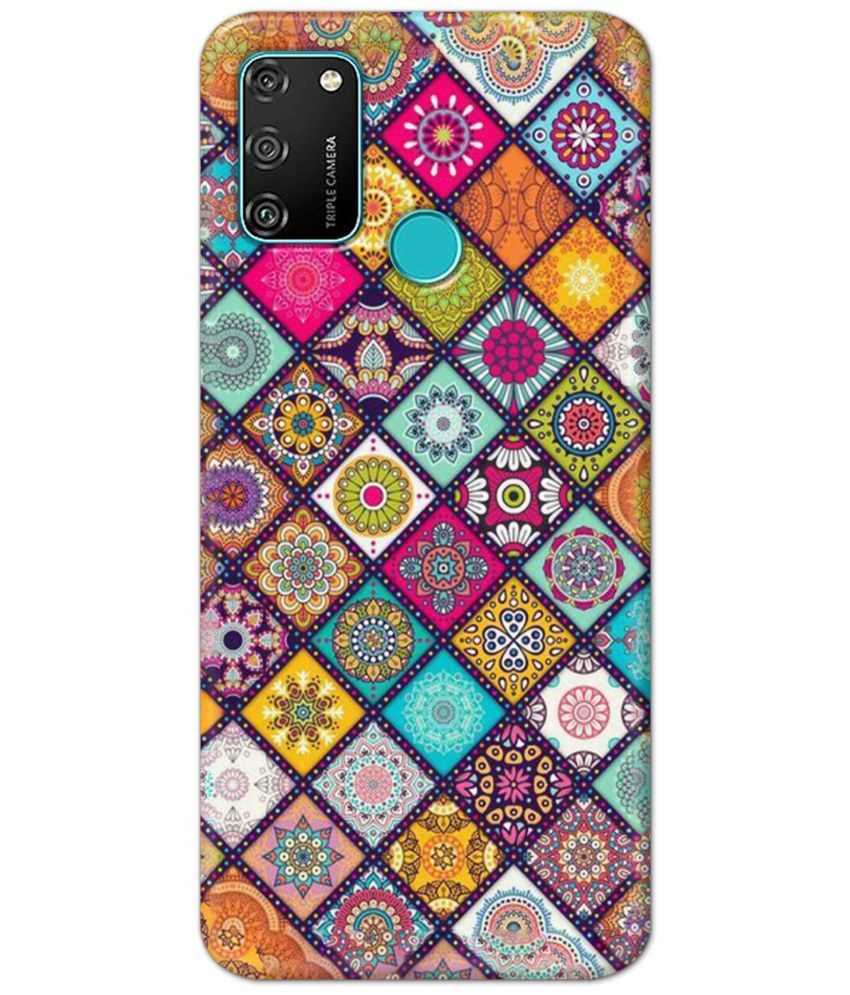     			Tweakymod Multicolor Printed Back Cover Polycarbonate Compatible For Honor 9A ( Pack of 1 )