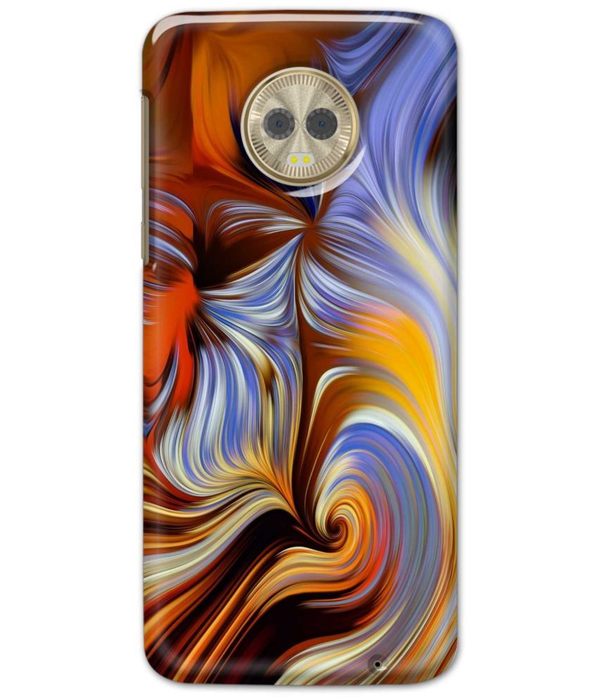     			Tweakymod Multicolor Printed Back Cover Polycarbonate Compatible For Motorola Moto G6 Plus ( Pack of 1 )