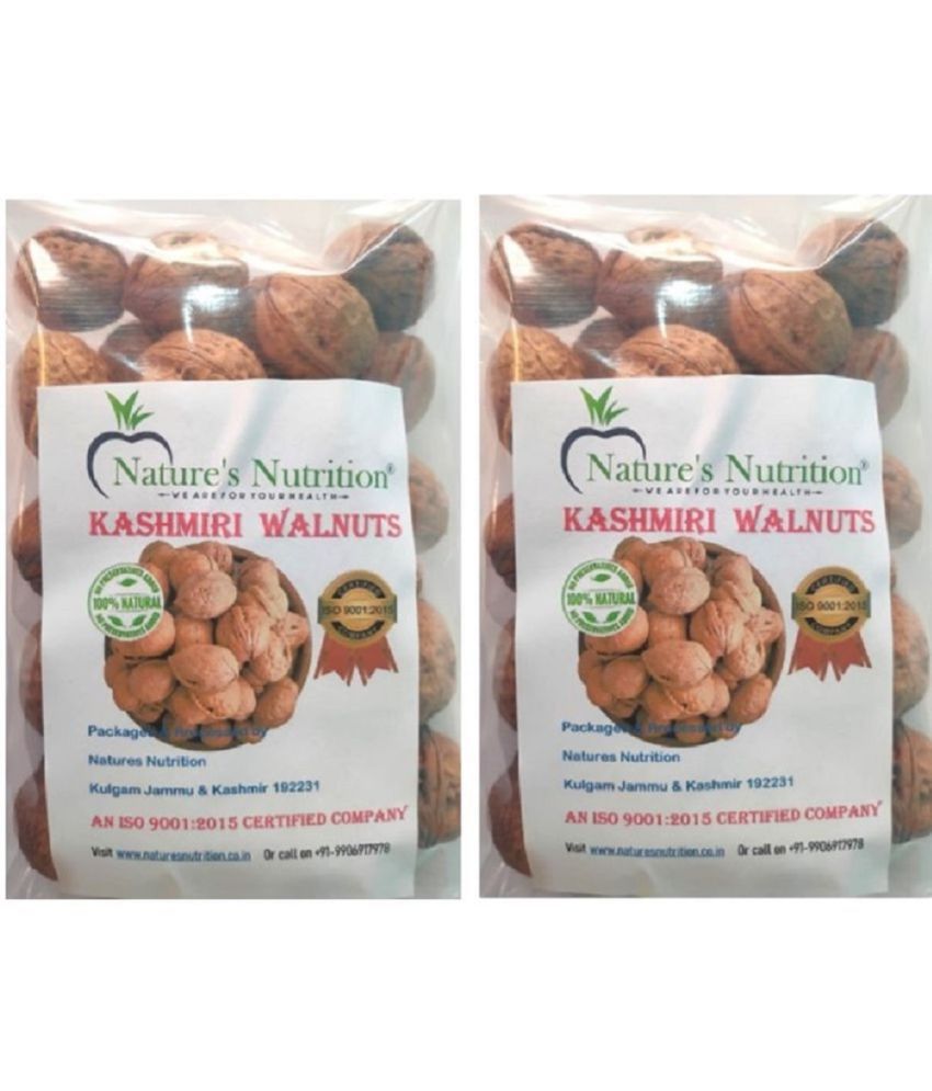     			NATURES NUTRITION KASHMIR Walnuts (Akhrot) 1 Pack of 2