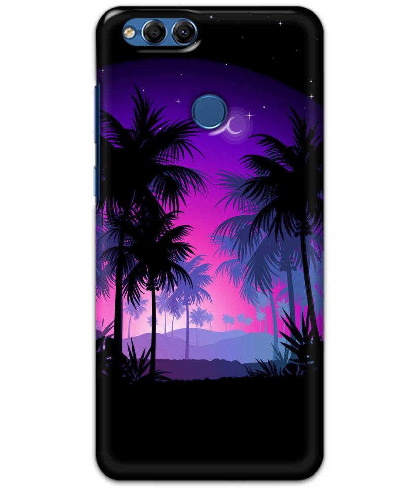     			Tweakymod Multicolor Printed Back Cover Polycarbonate Compatible For Honor 7X ( Pack of 1 )