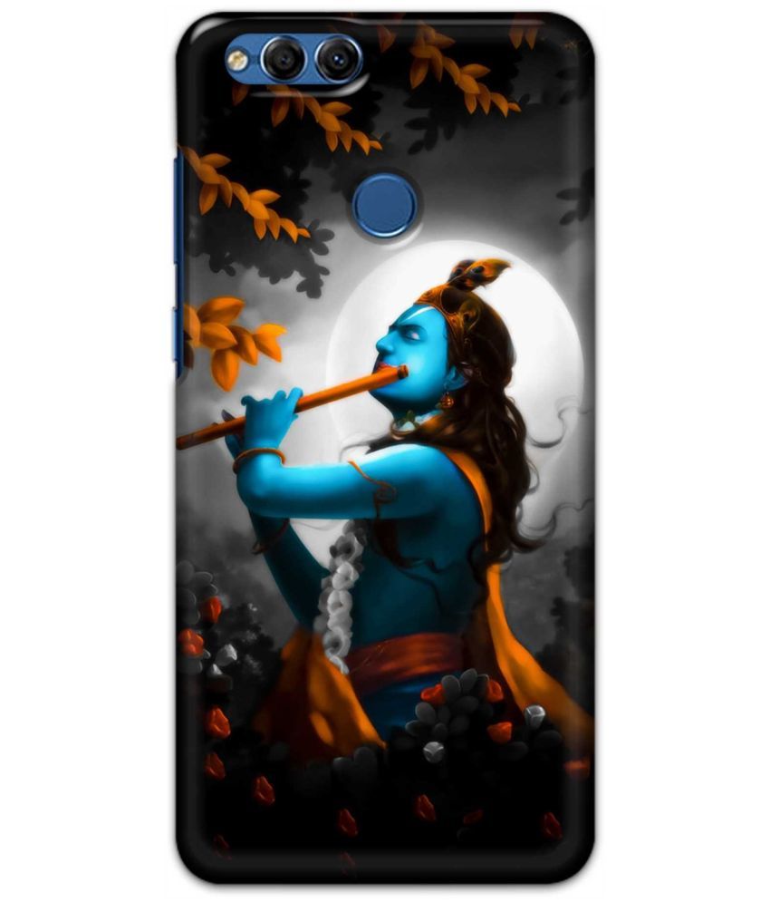     			Tweakymod Multicolor Printed Back Cover Polycarbonate Compatible For Honor 7X ( Pack of 1 )