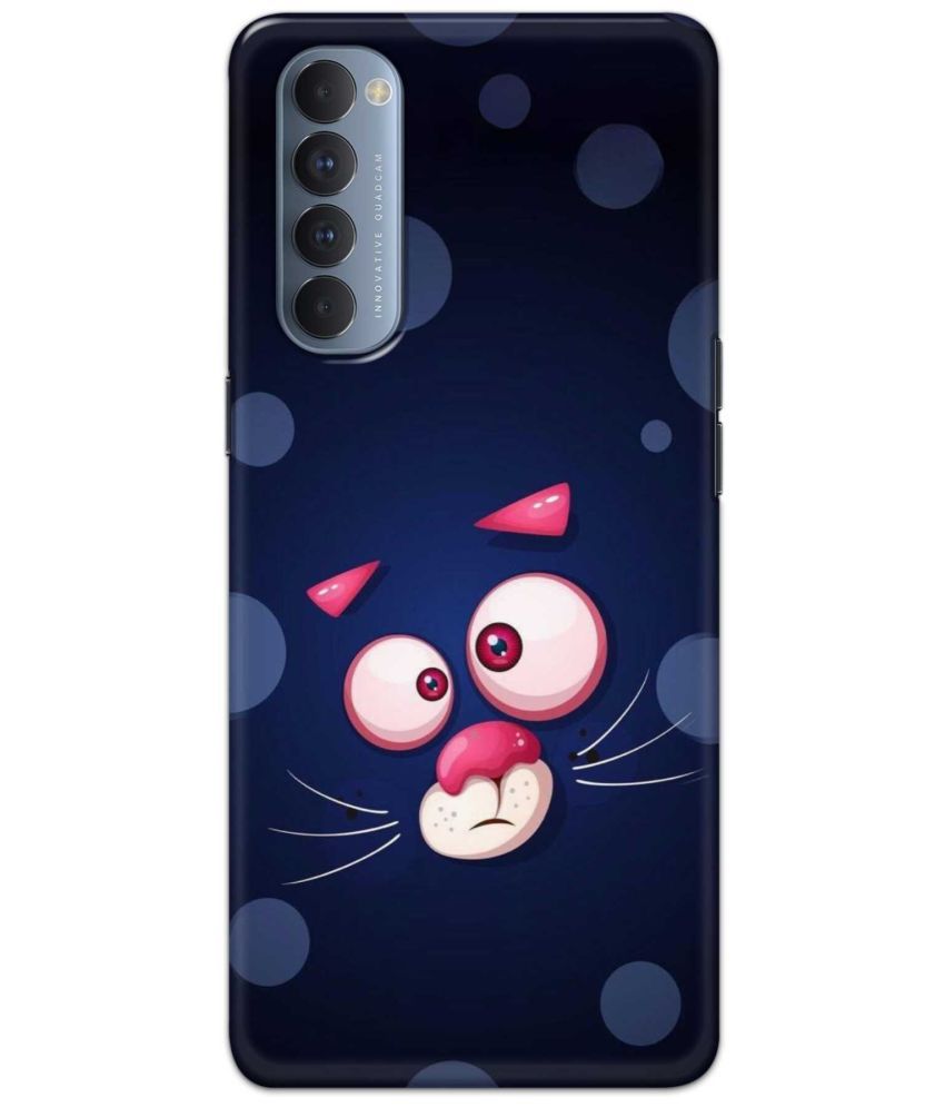     			Tweakymod Multicolor Printed Back Cover Polycarbonate Compatible For Oppo Reno 4 Pro ( Pack of 1 )