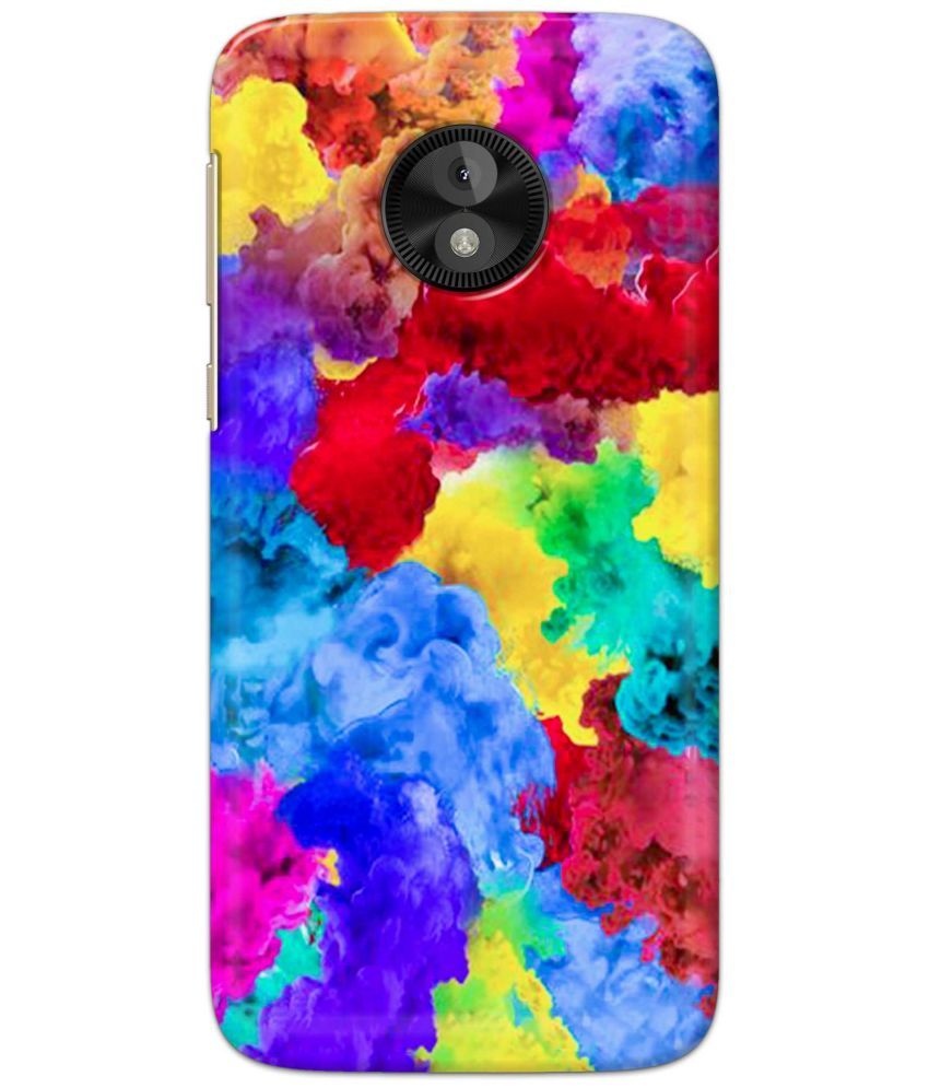     			Tweakymod Multicolor Printed Back Cover Polycarbonate Compatible For MOTO E5 PLAY ( Pack of 1 )