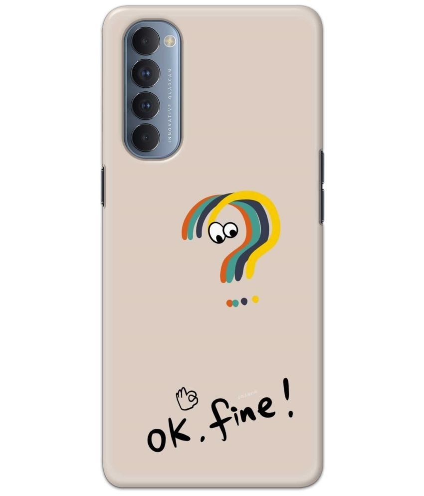     			Tweakymod Multicolor Printed Back Cover Polycarbonate Compatible For Oppo Reno 4 Pro ( Pack of 1 )