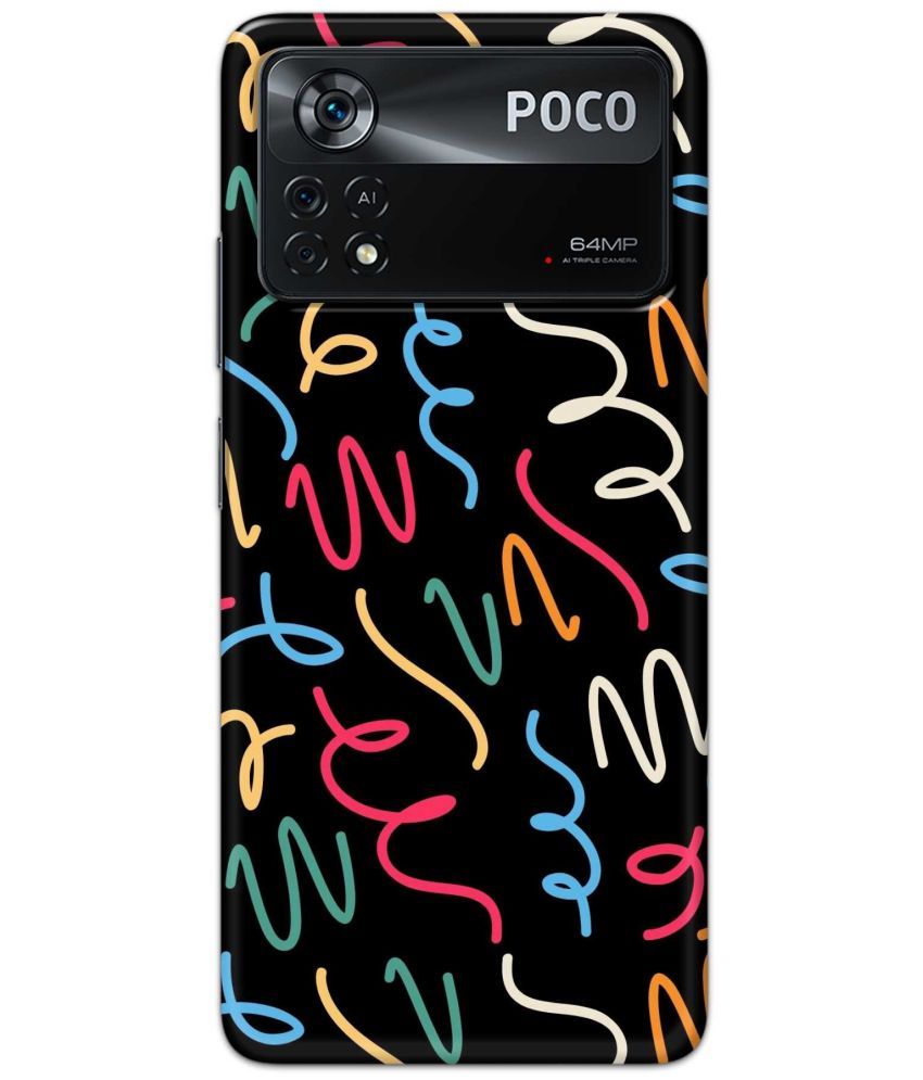     			Tweakymod Multicolor Printed Back Cover Polycarbonate Compatible For Poco X4 Pro 5G ( Pack of 1 )