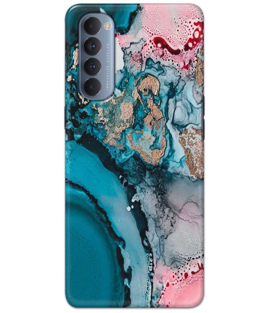     			Tweakymod Multicolor Printed Back Cover Polycarbonate Compatible For Oppo Reno 4 Pro ( Pack of 1 )