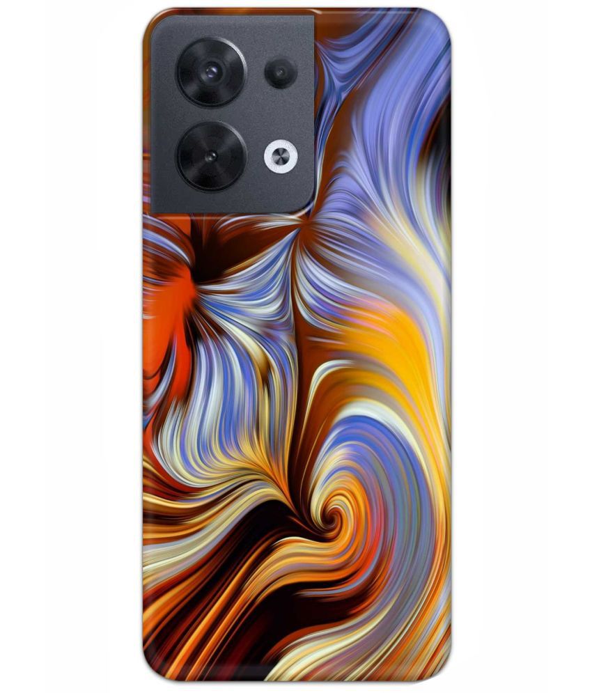     			Tweakymod Multicolor Printed Back Cover Polycarbonate Compatible For Oppo Reno 8 5G ( Pack of 1 )