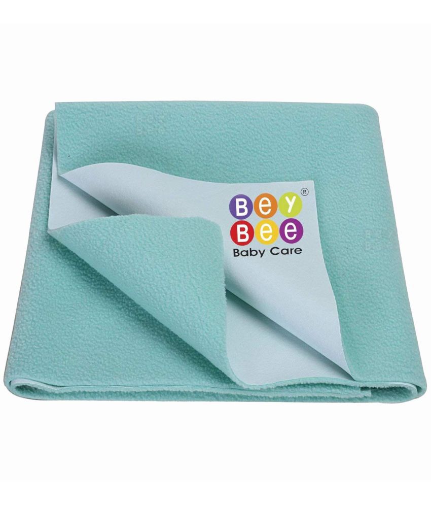     			Beybee Green Laminated Bed Protector Sheet ( Pack of 2 )