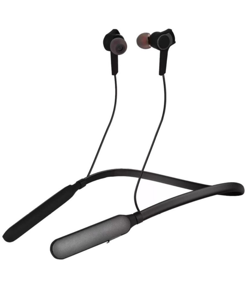     			FPX TUNE Bluetooth Bluetooth Neckband On Ear 50 Hours Playback Active Noise cancellation IPX4(Splash & Sweat Proof) Black