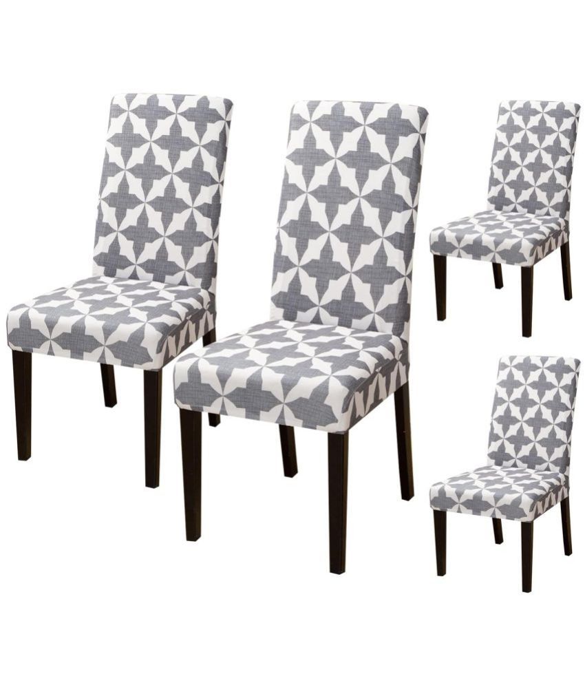     			House Of Quirk 1 Seater Polyester Slipcover ( Pack of 4 )