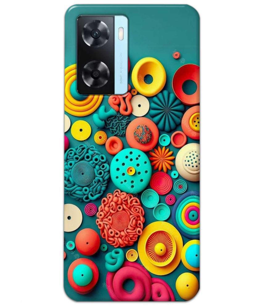     			Tweakymod Multicolor Printed Back Cover Polycarbonate Compatible For Oppo A77S ( Pack of 1 )