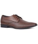 Bata Brown Men's Derby Formal Shoes