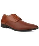 Bata Brown Men's Derby Formal Shoes