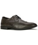 Bata Brown Men's Derby Formal Shoes