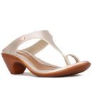 Bata Silver Women's Sandal Heels