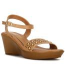 Bata Tan Women's Sandal Heels