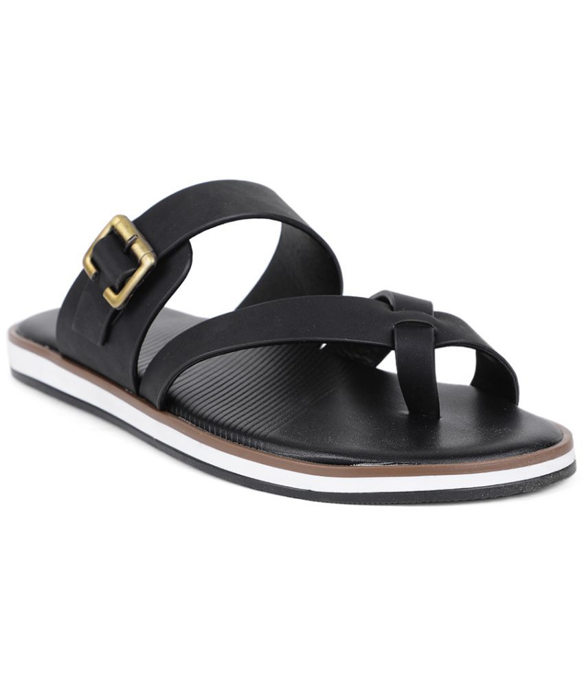     			Bata - Black Men's Sandals