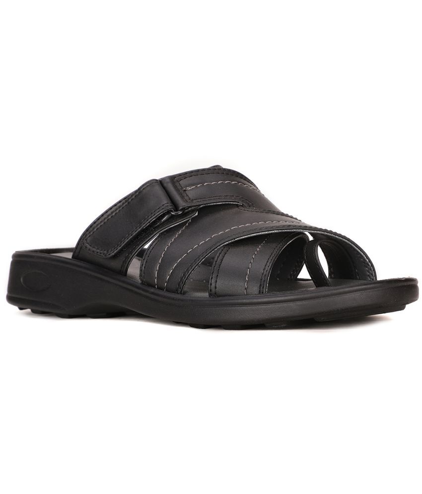     			Bata - Black Men's Sandals