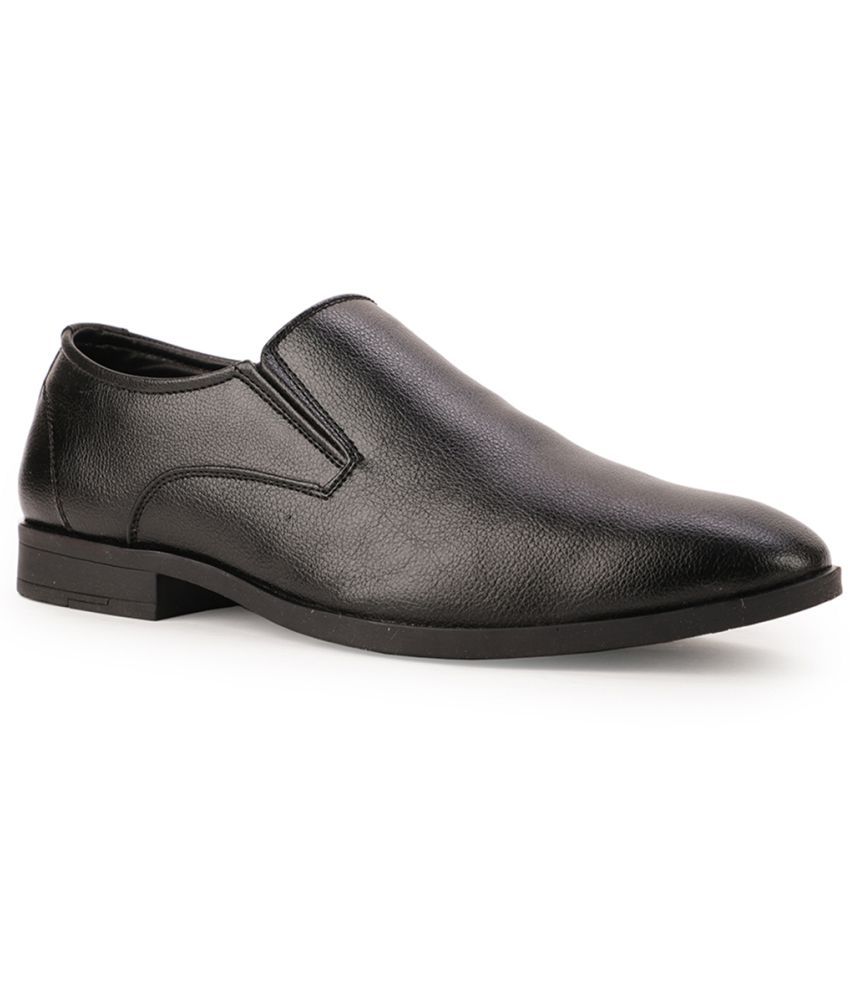     			Bata Black Men's Slip On Formal Shoes