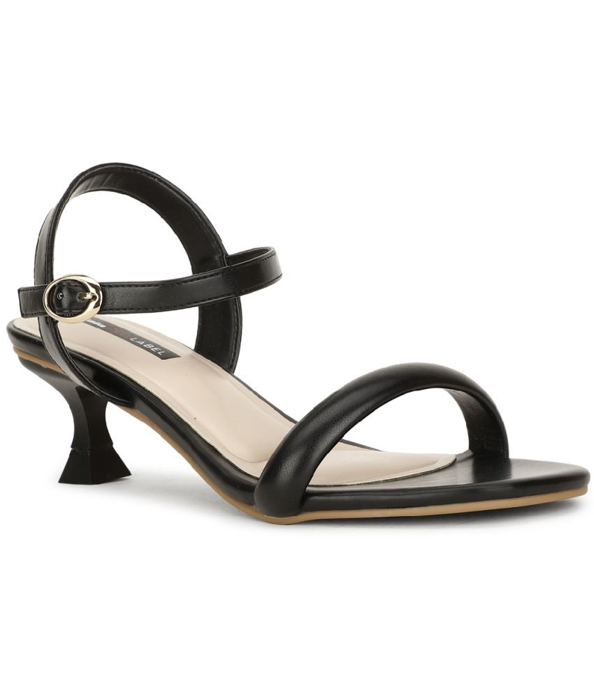     			Bata Black Women's Sandal Heels