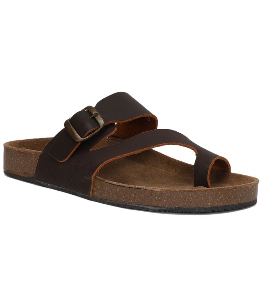     			Bata - Brown Men's Sandals