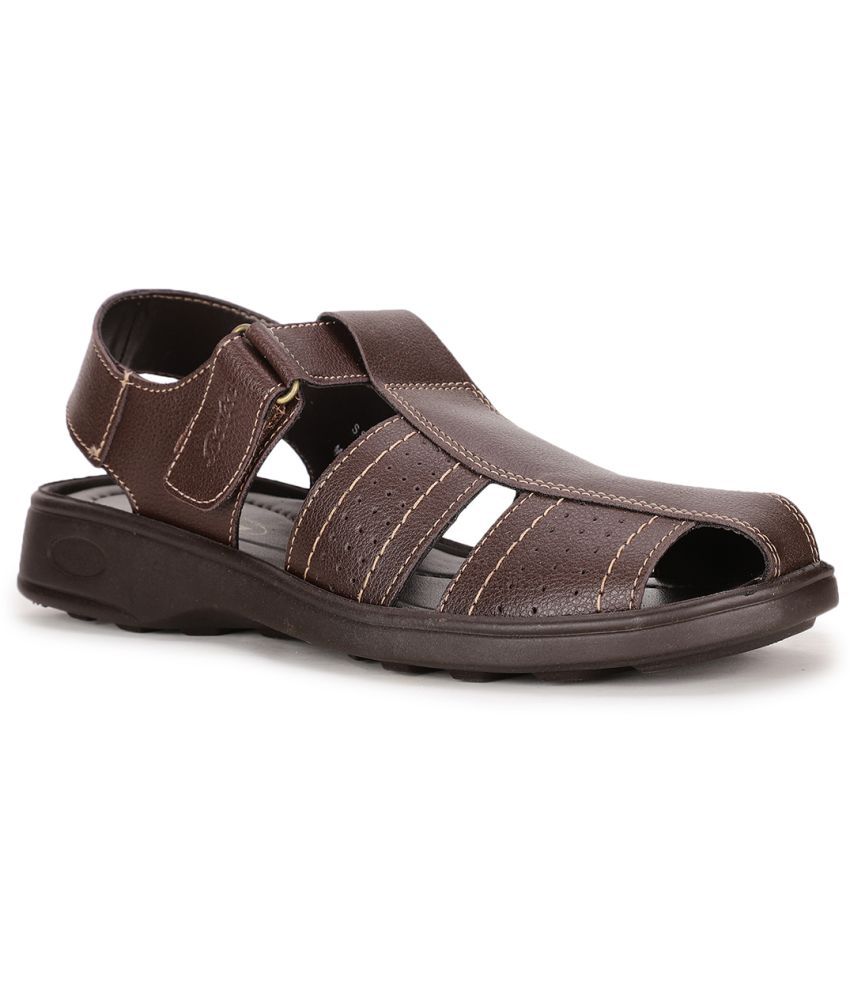     			Bata - Brown Men's Sandals