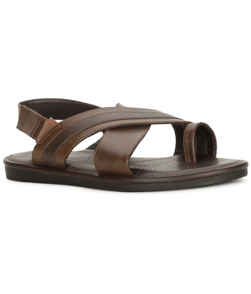     			Bata - Brown Men's Sandals