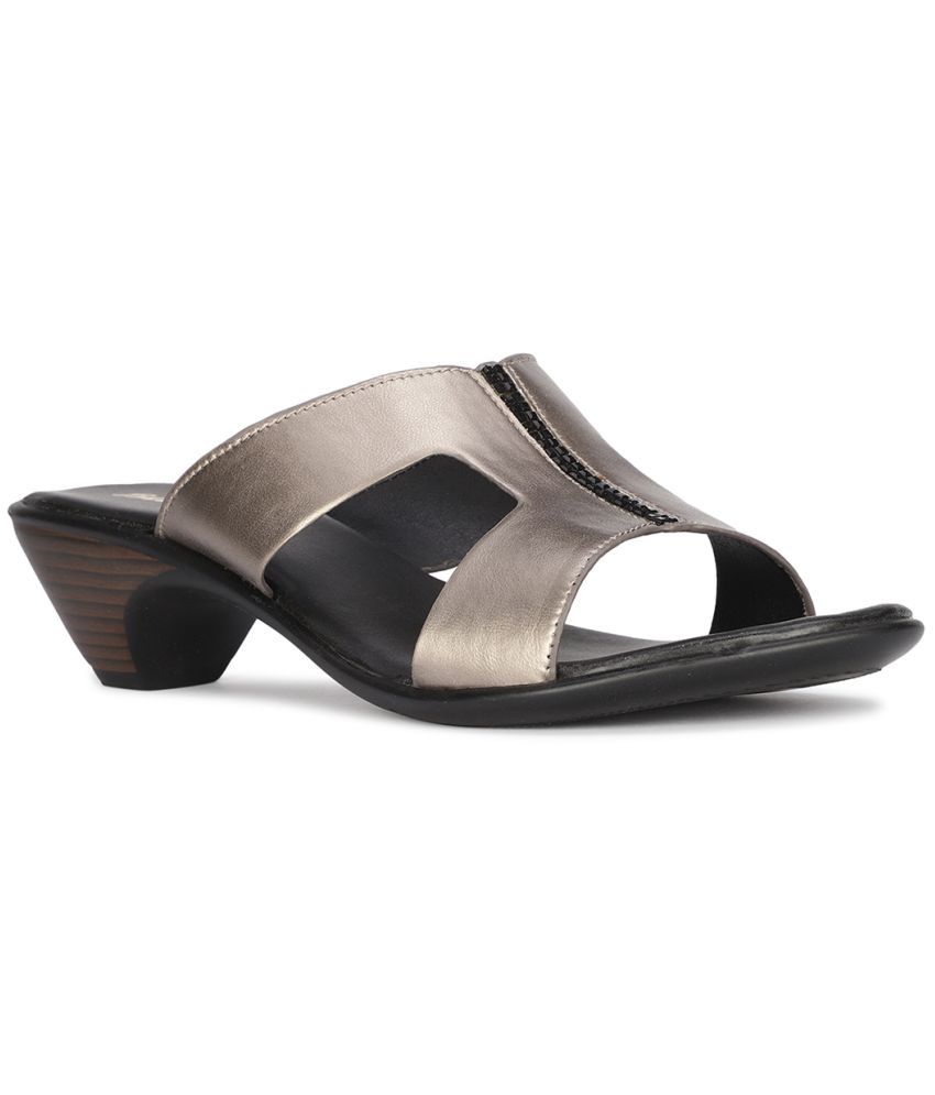     			Bata Brown Women's Sandal Heels