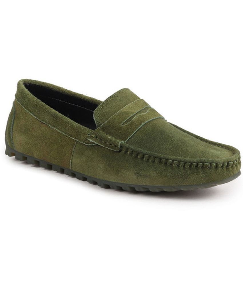     			Fausto Green Men's Slip on