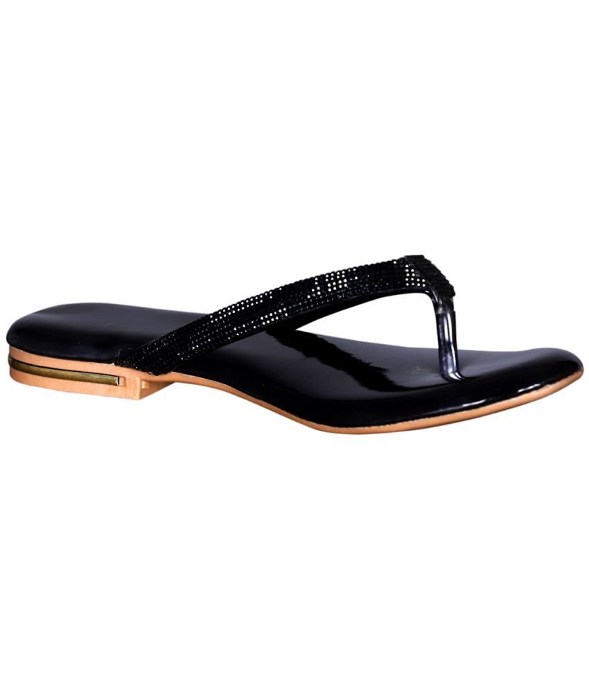     			Footprints Black Women's Flats