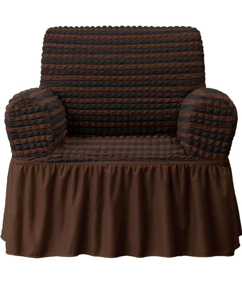    			Cortina 1 Seater Polyester Sofa Cover ( Pack of 1 )