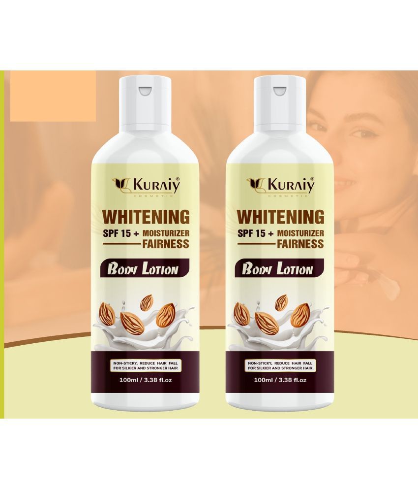     			KURAIY Fairness Lotion For All Skin Type 100 ml (Pack of 2) ( Pack of 2 )